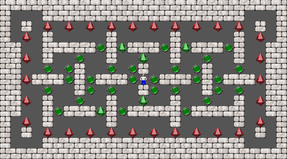 Sokoban Bugs509 collection level 197